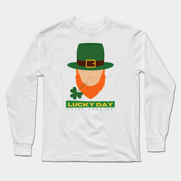 Saint Patrick Day Long Sleeve T-Shirt by François Belchior